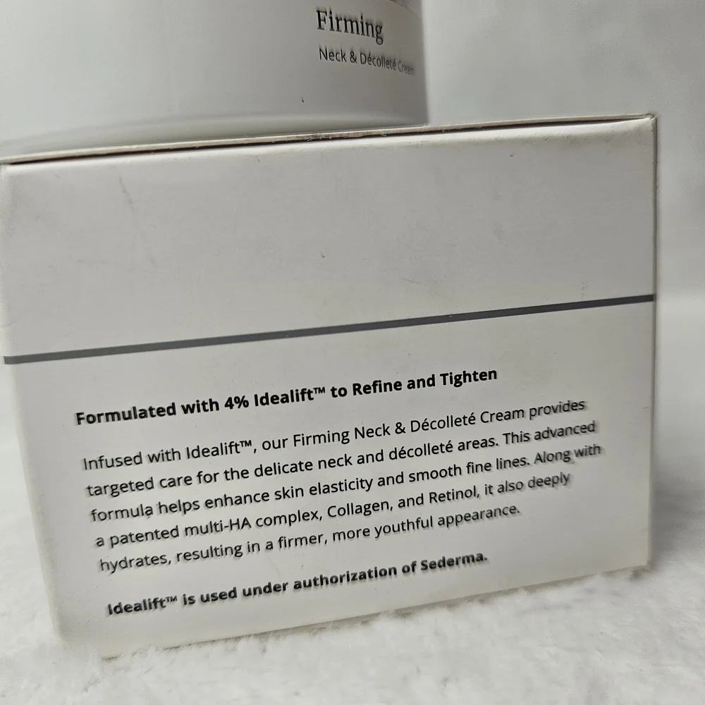 Dèpology Firming Neck & Décolleté Cream 1.69oz Anti-Aging Retinol NEW Sealed